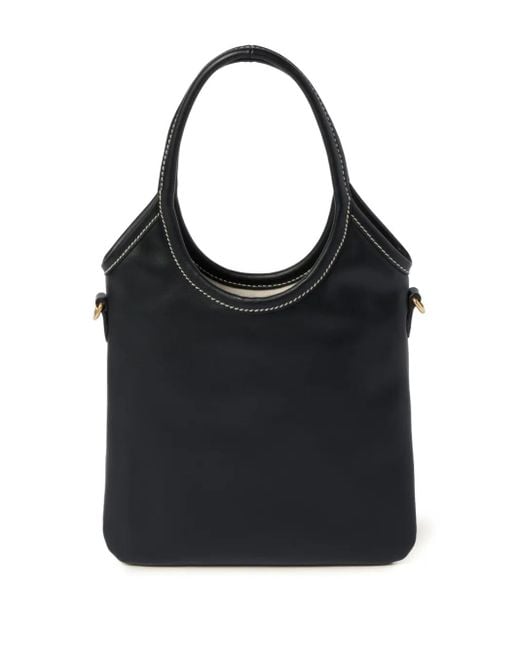 Miu Miu Ivy レザーハンドバッグ Black