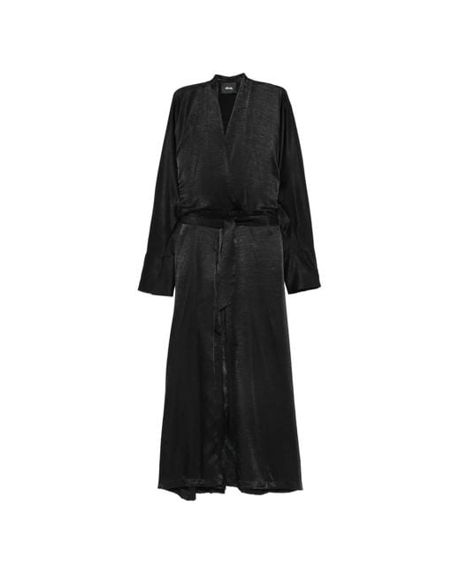 Dixie Midi-Jurk in het Black