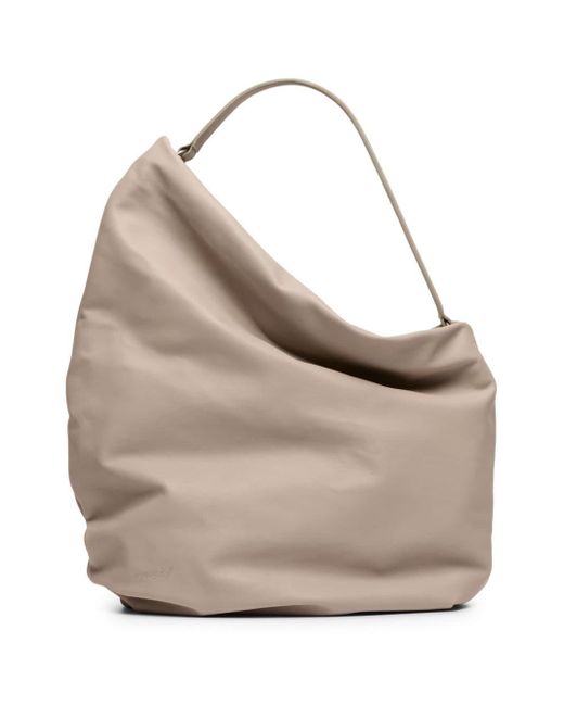 Marsèll Natural Slouchy Leather Shoulder Bag