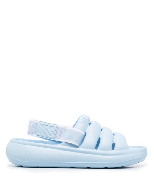 UGG Sport Yeah Slide Sandals in Blue Lyst