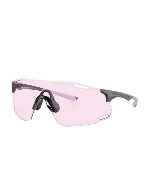 Oakley Pink Shield-Frame Sunglasses