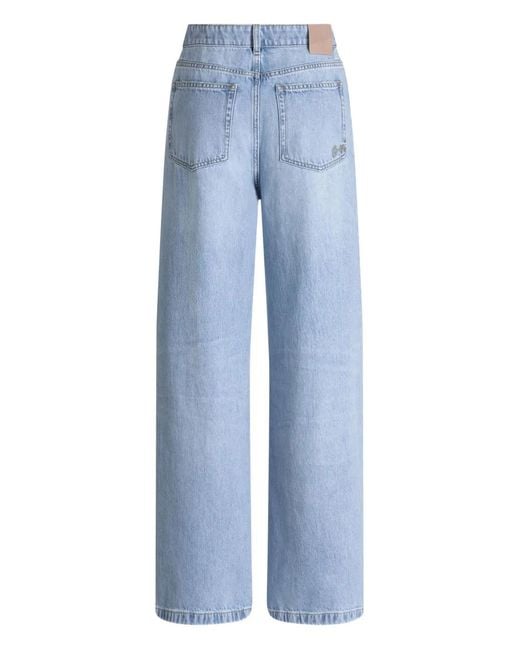 Boss Blue Back-Pockets Jeans