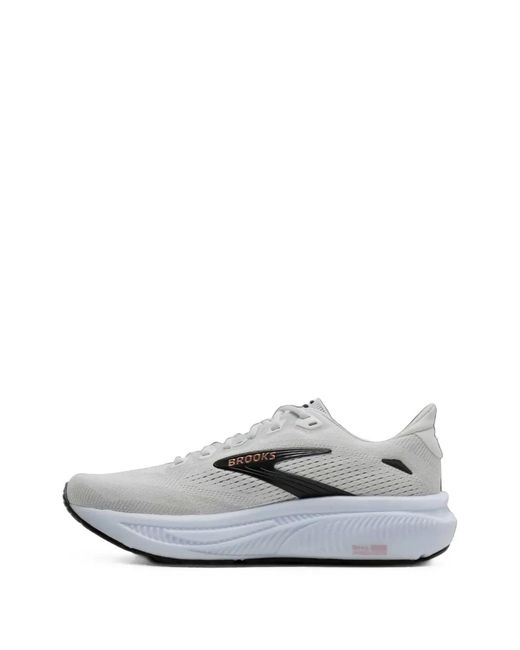 Brooks White Ghost 18 Sneakers