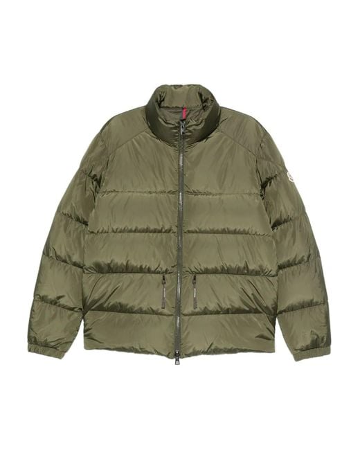 Moncler Green Tuileries Quilted Padded Coat for men