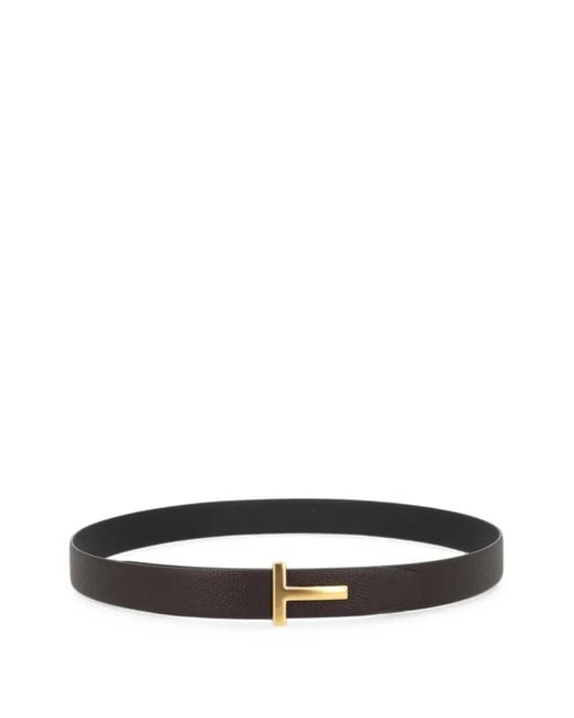 Belts di Tom Ford in White da Uomo