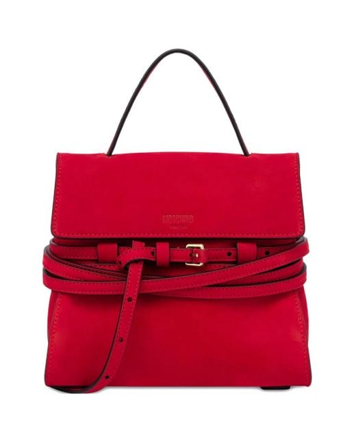 Sac Cabas Tie Me Moschino en coloris Red