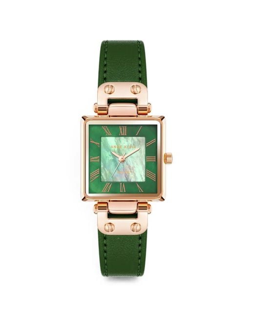 Anne Klein Green Classic 32Mm Watch