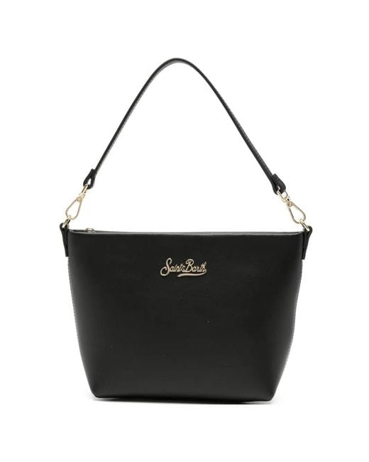 Mc2 Saint Barth Black Aline Clutch Bag