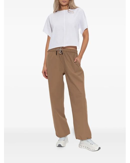 Rethinkit Studios Natural Drawstring-Fastening Pocket Trousers