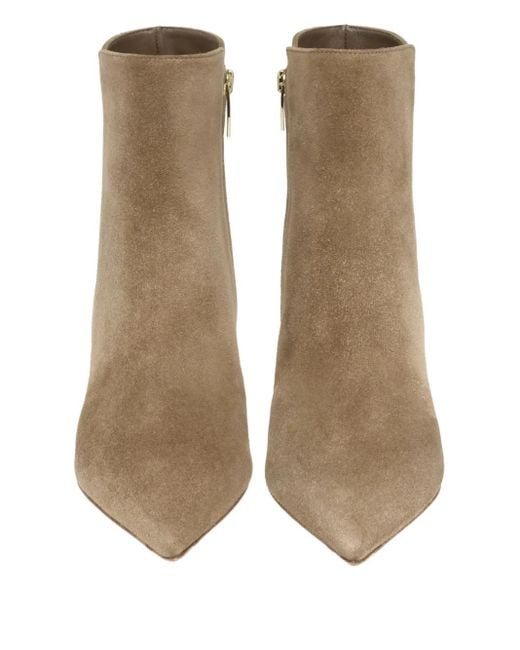 Botas Levy con tacón de 55 mm Gianvito Rossi de color Brown