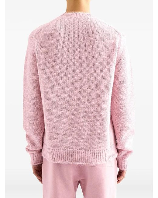 Pull À Design Côtelé Jil Sander pour homme en coloris Pink
