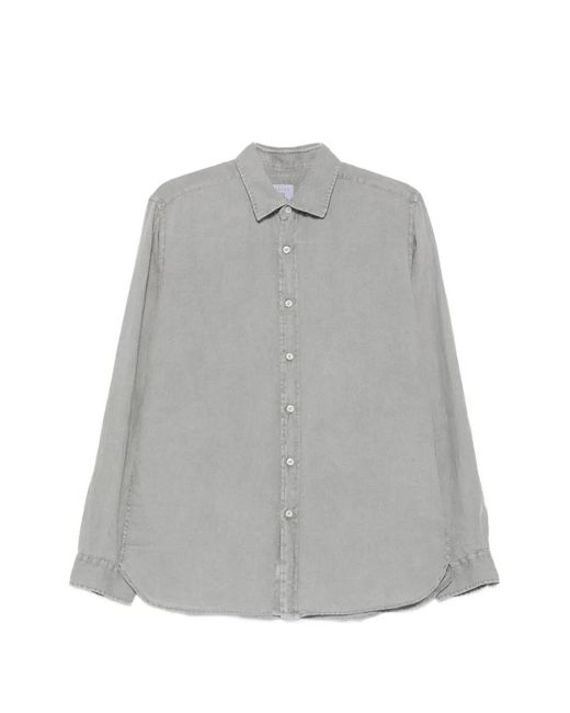 Xacus Button-Up Overhemd in het Gray voor heren