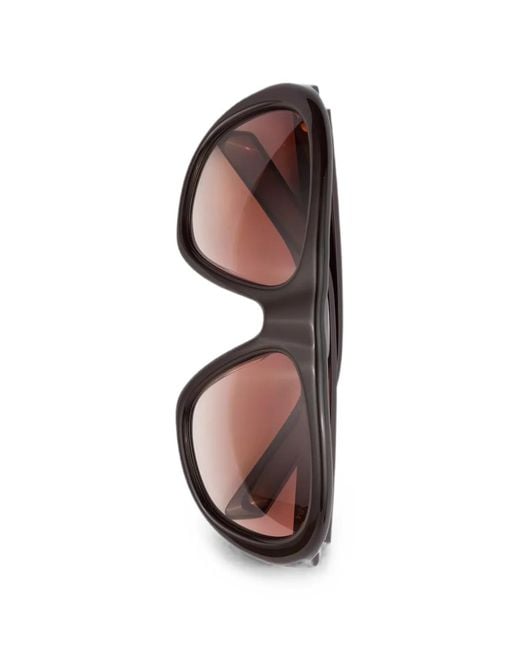Prada Pink Getönte Pilotenbrille