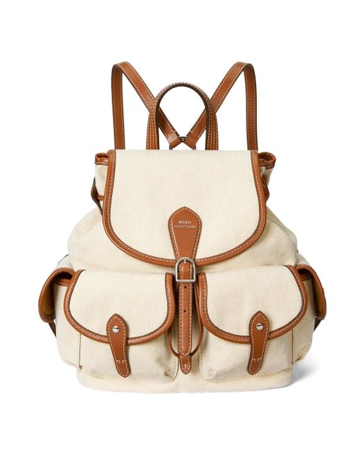 Polo Ralph Lauren Natural Bellport Backpack