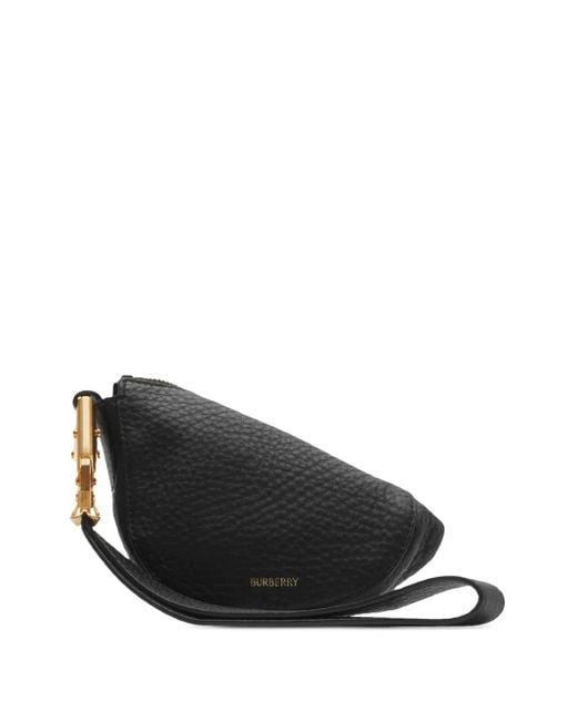 Burberry Black Knight Clutch Bag