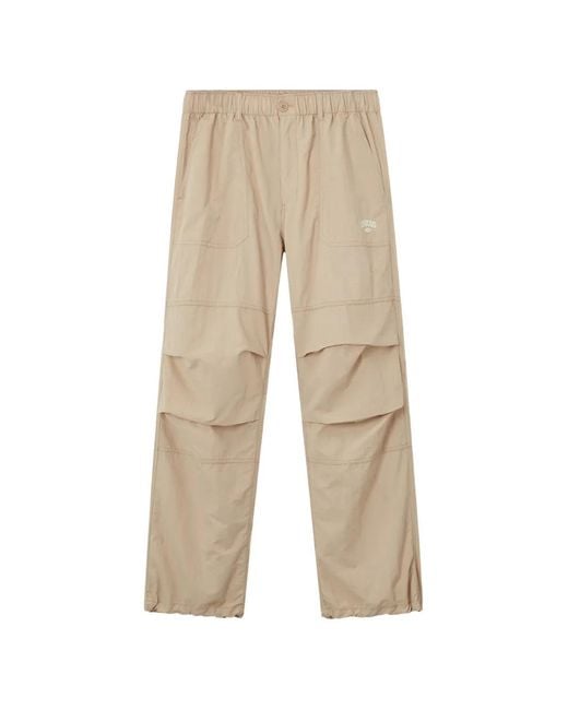 Chocoolate Natural Logo-Print Elasticated Trousers
