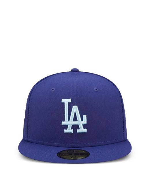 KTZ Blue Casquette 59Fifty Mlb Los Angeles Dodgers Cloud Under for men
