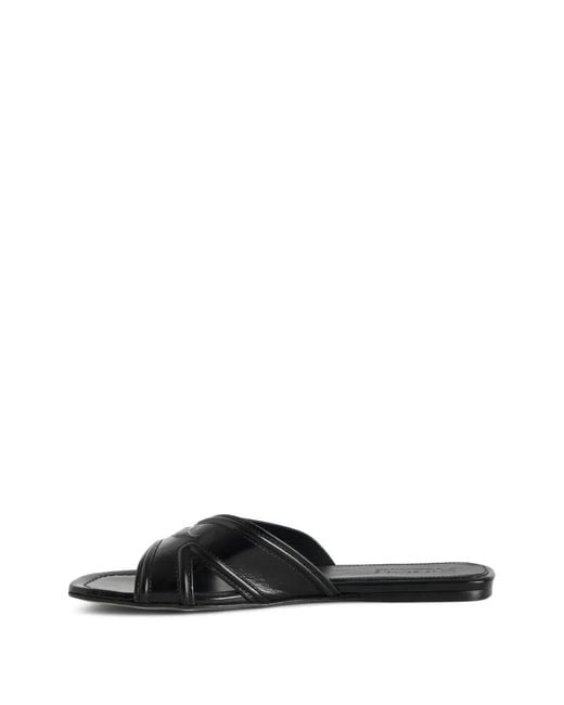Zadig & Voltaire Black Azora Mules