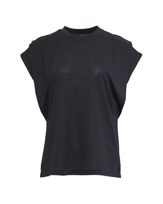 Jacquemus Black Le Debardeur Ventadou Padded-Shoulder Top