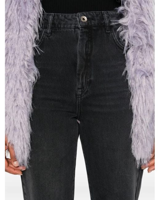 Jean À Taille Haute Patrizia Pepe en coloris Black