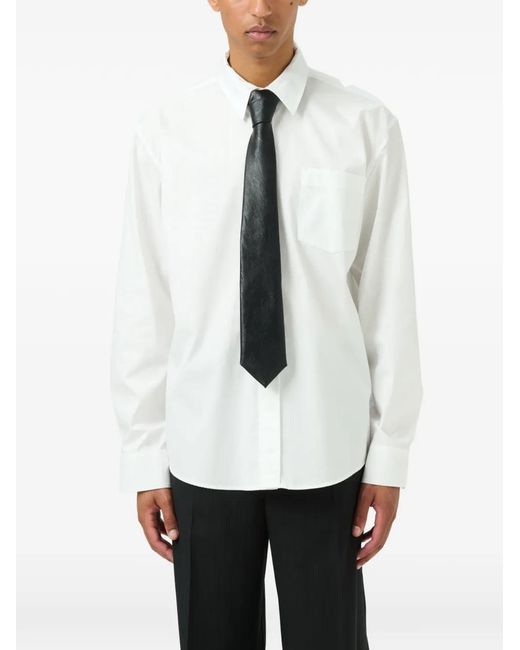 Our Legacy Black Bloom Tie