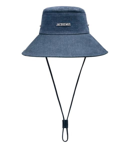 Cappello A Tesa Larga-Donna di Jacquemus in Blue