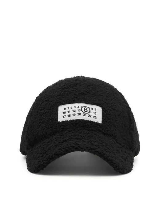 MM6 by Maison Margiela Black Reversible Teddy Nylon Cap