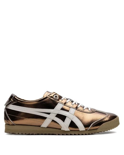 Onitsuka Tiger Brown Mexico 66 Sd "Metallic Series-Desert Camp/Cream" Sneakers