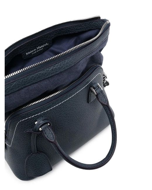 Maison Margiela Blue Mini 5Ac Classique Top-Handle Bag