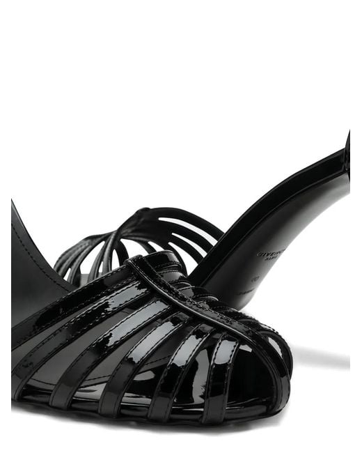 Givenchy Black Strap High Sandals