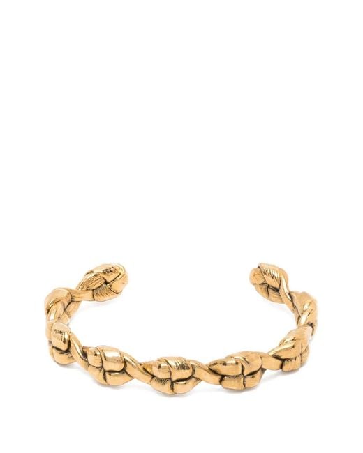 Aurelie Bidermann Metallic Maddock Braided Bracelet
