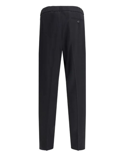 Giorgio Armani Broek Met Elastische Taille in het Blue voor heren