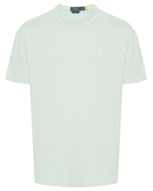 Polo Ralph Lauren Green Polo-Pony-Motif Cotton T-Shirt for men