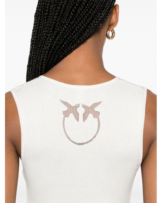 Pinko White Agner Top