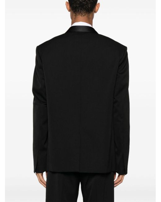Givenchy Black Shawl-lapels Single-breasted Blazer for men