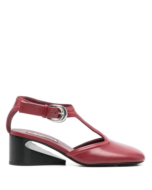 Jil Sander レザーパンプス Pink