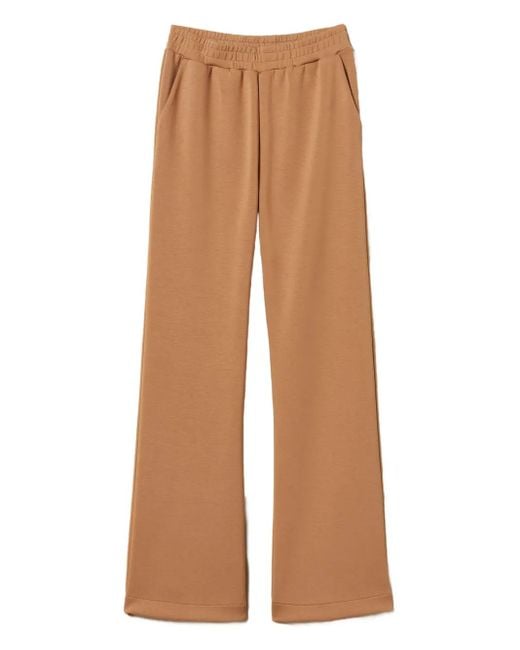 Pantalon Scuba À Poches Latérales Twinset en coloris Brown