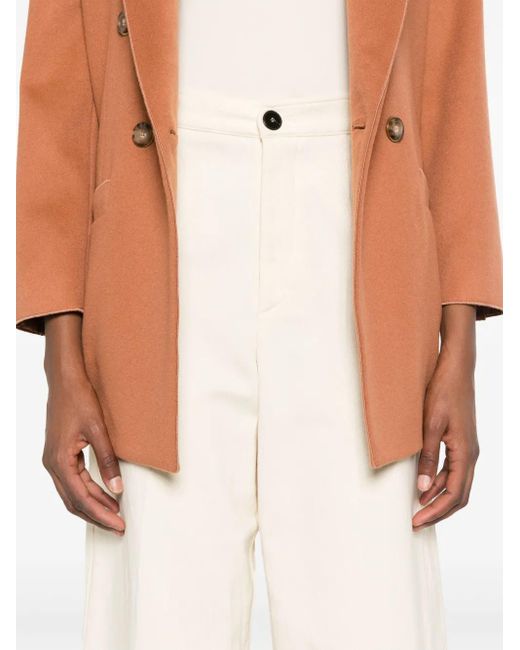 Forte Forte Broek Met Knoopsluiting in het White
