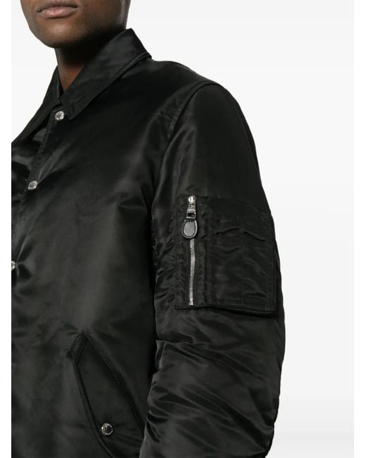 McQueen Black Coach Jacket for men