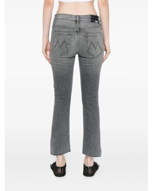 Mother Gray Insider Jeans