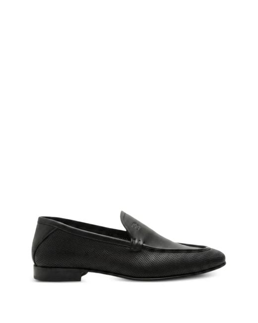 Fabi Perforierte Loafer in Black für Herren