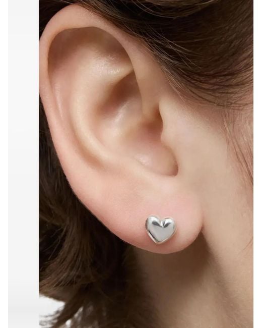 Tous Natural Heart Ohrstecker aus Sterlingsilber