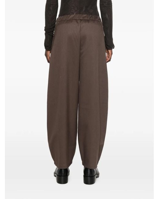 Source Unknown Gray Mika Tuck Straight-Leg Trousers
