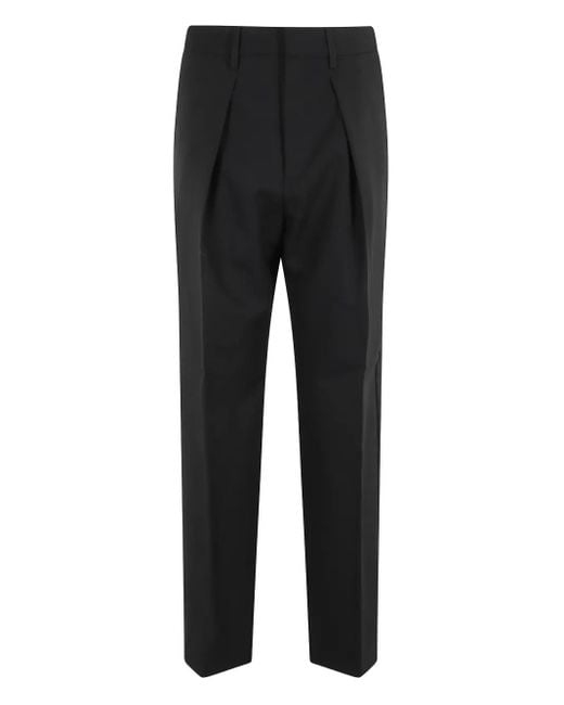 Soeur Black Pleated Tailored Trousers