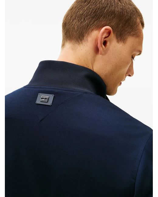 Tommy Hilfiger Blue Veste À Fermeture Zippée for men