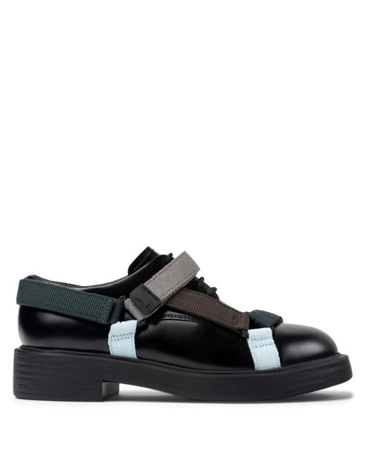 Camper Black Dean Lace-Up Shoes