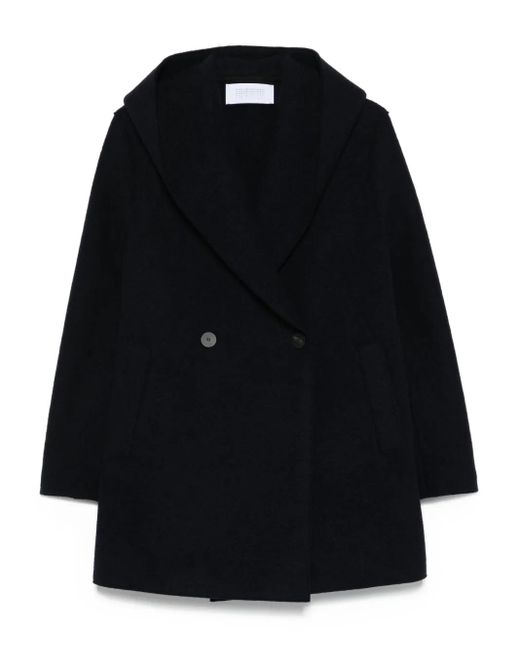 Harris Wharf London ダブルコート Black