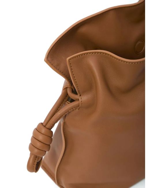 Pochette Flamenco Médium Loewe en coloris Brown