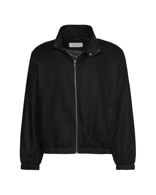 Calvin Klein Black Harrington Bomber Jacket for men