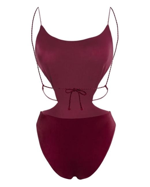 Agua Bendita Purple Nadine Aura Swimsuit